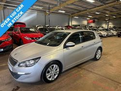 Silver Used 2014 Peugeot 308 Active Hatchback | £4,490 (Fair price)