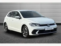 Pure white Used 2025 VW Polo Match Hatchback | £20,295 (Fair price)