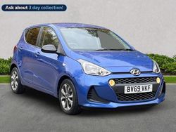 Blue Used 2019 Hyundai i10 Hatchback | £8,099 (Fair price)