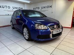 Blue Used 2008 VW Golf VI R Hatchback | £5,995 (Expensive)