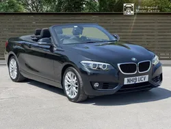 Black Used 2019 BMW 218 Comfort Edition Cabriolet | £13,995 (A bit pricey)