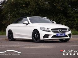 White Used 2018 Mercedes C200 AMG line Cabriolet | £15,899 (Good price)