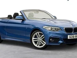 Blue Used 2016 BMW 228 M Sport Cabriolet | £12,995