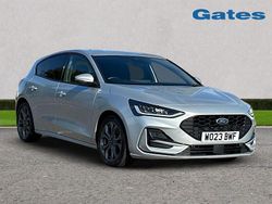 Silver Used 2023 Ford Focus ST-Line Hatchback | £15,399 (A bit pricey)
