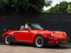 Red Used 1989 Porsche 911 Turbo Cabriolet Cabriolet | £199,995