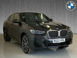 Grey Used 2022 BMW X4 M Sport SUV | £37,550 (Fair price)