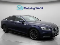 Blue Used 2020 Audi A5 Sportback S-Line Hatchback | £22,700 (Fair price)