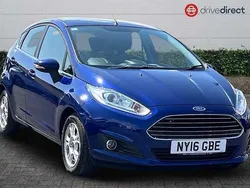 Blue Used 2016 Ford Fiesta Zetec Hatchback | £6,000 (Fair price)