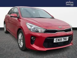 Red Used 2019 Kia Rio 3 Hatchback | £12,699 (Fair price)