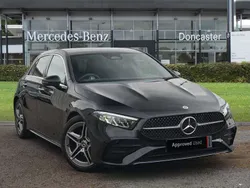 Black Used 2024 Mercedes A180 AMG Line Premium Hatchback | £25,895 (A bit pricey)