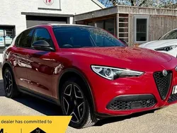 Red Used 2019 Alfa Romeo Stelvio Ti SUV | £25,995 (Expensive)