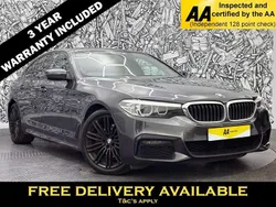 Grey Used 2019 BMW 520 M Sport Sedan | £17,895 (Fair price)