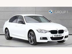 Alpine white Used 2018 BMW 320 M Sport Sedan | £18,250 (Fair price)
