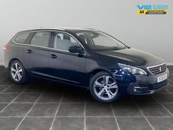 Blue Used 2018 Peugeot 308 Allure Estate | £8,495 (Fair price)