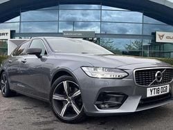 Grey Used 2018 Volvo S90 R-Design Sedan | £13,495 (Fair price)