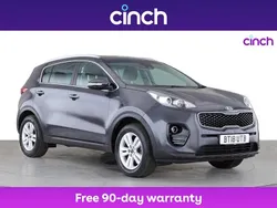Silver Used 2018 Kia Sportage 2 SUV | £11,569 (Fair price)
