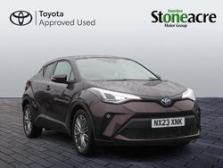 Mauve/purple Used 2023 Toyota C-HR SUV | £22,500 (A bit pricey)