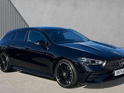 Black Used 2024 Mercedes CLA220 Shooting Brake AMG Line Premium Plus Estate | £32,980 (Expensive)