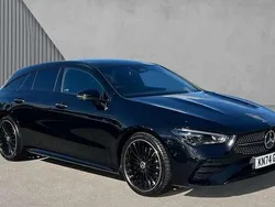 Black Used 2024 Mercedes CLA220 Shooting Brake AMG Line Premium Plus Estate | £32,980 (Expensive)