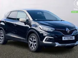 Black/cream Used 2018 Renault Captur GT-Line SUV | £9,899 (Fair price)