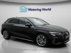 Black Used 2021 Audi A3 Sportback S-Line Hatchback | £22,000 (Fair price)