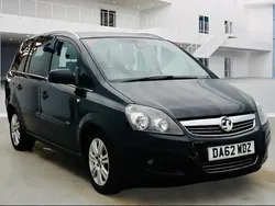 Black Used 2012 Vauxhall Zafira Design Edition MPV | £2,500 (Fair price)