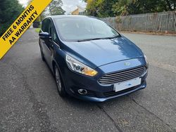 Blue Used 2019 Ford S-MAX Zetec MPV | £13,795 (Good price)