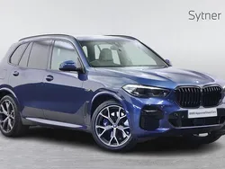 Blue Used 2022 BMW X5 M Sport SUV | £44,500 (Good price)
