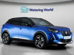 Blue Used 2021 Peugeot e-2008 GTi SUV | £13,000 (Fair price)