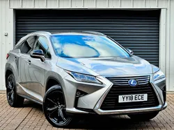 Silver Used 2018 Lexus RX450h Sport Line SUV | £20,995 (Good price)