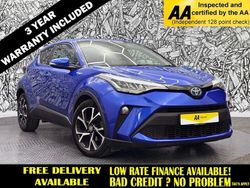 Blue Used 2021 Toyota C-HR Design SUV | £17,295 (Fair price)