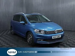 Blue Used 2016 VW Touran SEL MPV | £10,495 (Fair price)