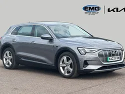 Grey Used 2022 Audi e-tron Advanced SUV | £19,595 (Good price)