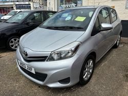 Silver Used 2013 Toyota Yaris Hatchback | £5,695 (A bit pricey)
