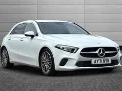 White Used 2021 Mercedes A180 Executive Hatchback | £17,990 (Fair price)