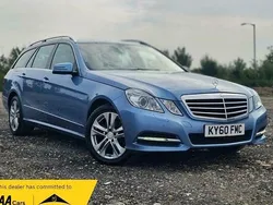 Blue Used 2010 Mercedes E200 Avantgarde Estate | £5,390