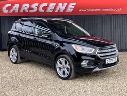 Black Used 2017 Ford Kuga Titanium X SUV | £10,399 (Fair price)