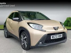 Ginger beige Used 2022 Toyota Aygo Hatchback | £12,990 (Fair price)
