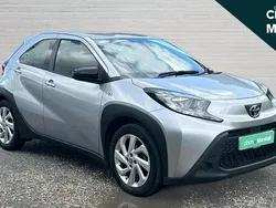 Silver Used 2022 Toyota Aygo PURE Hatchback | £12,727 (Fair price)