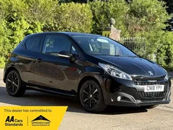 Black Used 2018 Peugeot 208 Hatchback | £5,290 (Fair price)
