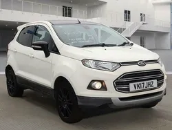 White Used 2017 Ford Ecosport Titanium S SUV | £5,895 (Fair price)