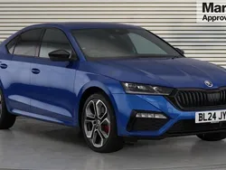 Blue Used 2024 Skoda Octavia vRS Hatchback | £28,718 (Expensive)