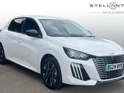 White Used 2024 Peugeot e-208 Allure Hatchback | £20,999 (Expensive)