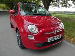 Red Used 2010 Fiat 500C Pop Cabriolet | £2,490 (Expensive)
