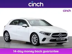 White Used 2018 Mercedes A180 Executive Hatchback | £15,849 (Fair price)