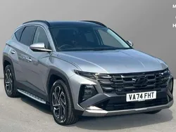 Shimmering slvr New 2025 Hyundai Tucson Ultimate SUV | £33,928 (Fair price)