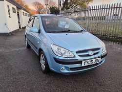 Blue Used 2006 Hyundai Getz Hatchback | £1,499