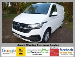 White Used 2022 VW T6.1 Highline Van | £17,850 (Fair price)