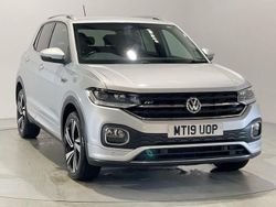 Silver Used 2019 VW T-Cross R-line SUV | £13,999 (Fair price)