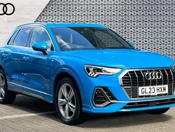 Blue Used 2023 Audi Q3 S-Line SUV | £27,500 (Super price)